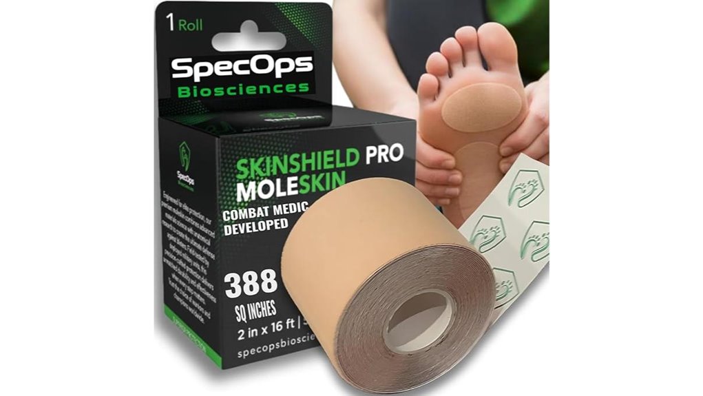 moleskin blister defense roll