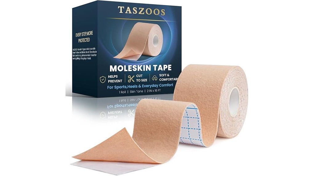 moleskin blister prevention tape