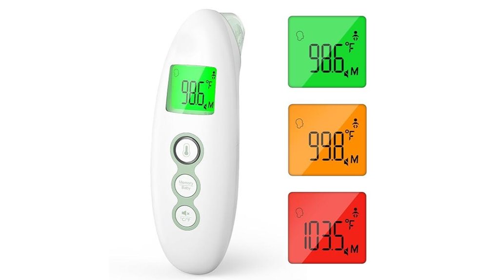 momcozy infrared forehead ear thermometer