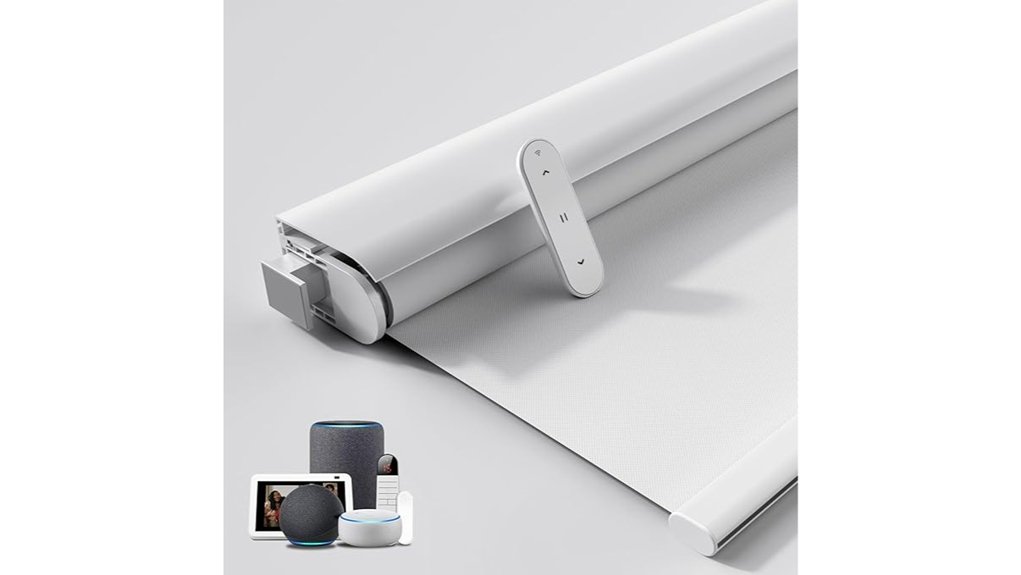 motorized blackout roller shade