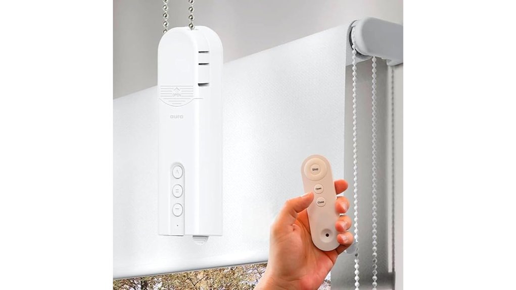 motorized smart roller shade system