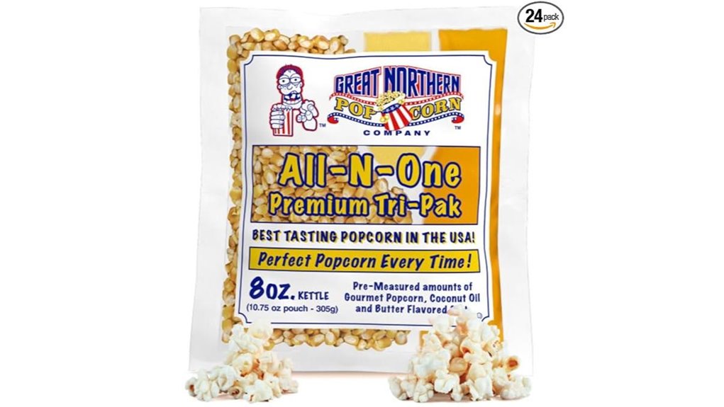 movie style 8oz popcorn packets
