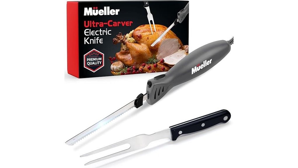 mueller electric carving knife set