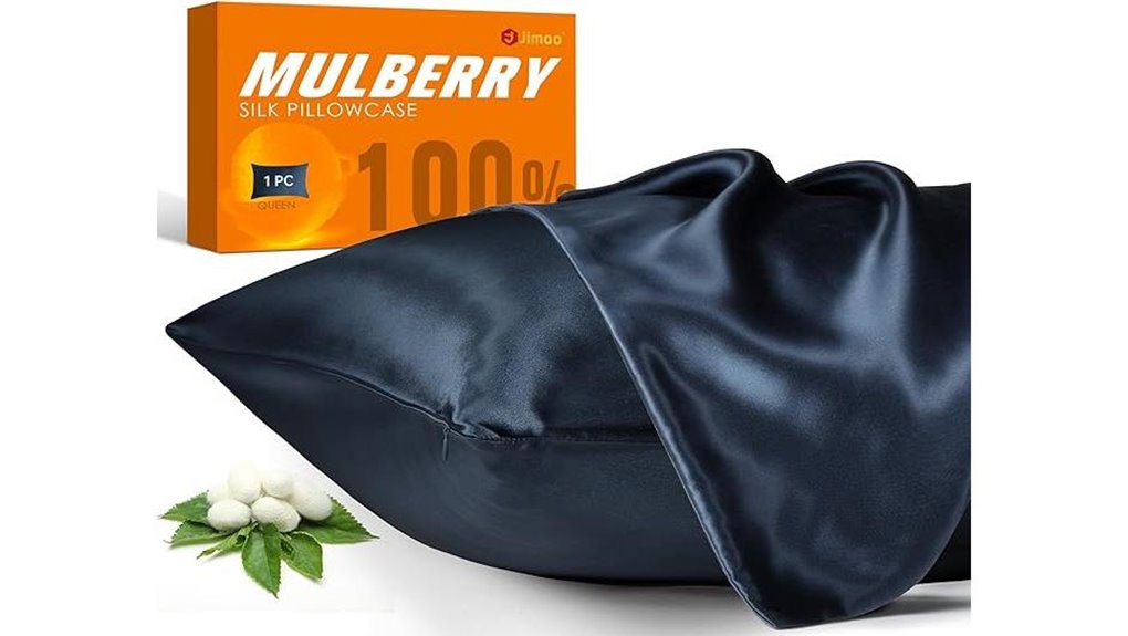 mulberry 22 momme navy queen