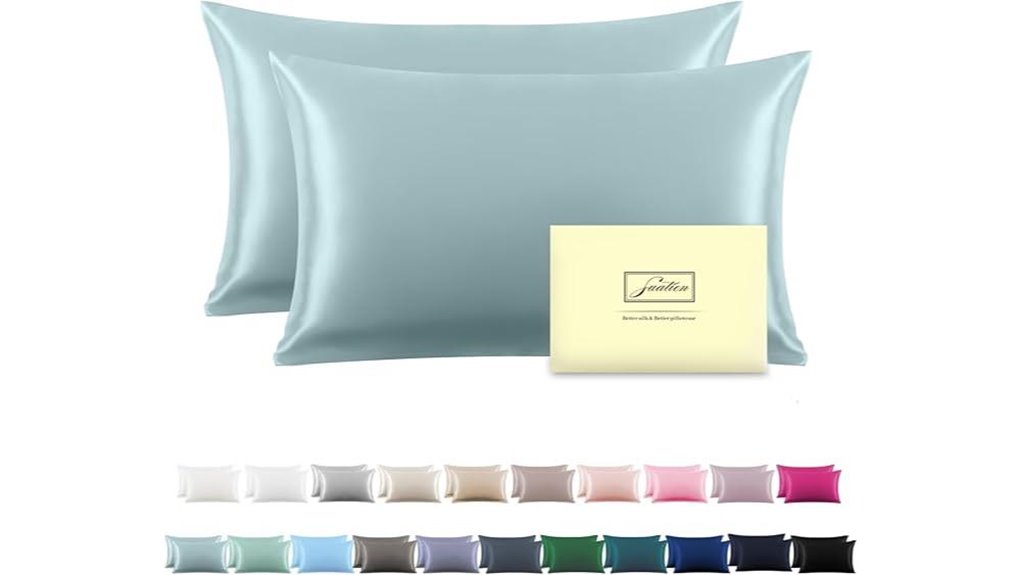 mulberry silk pillowcase set