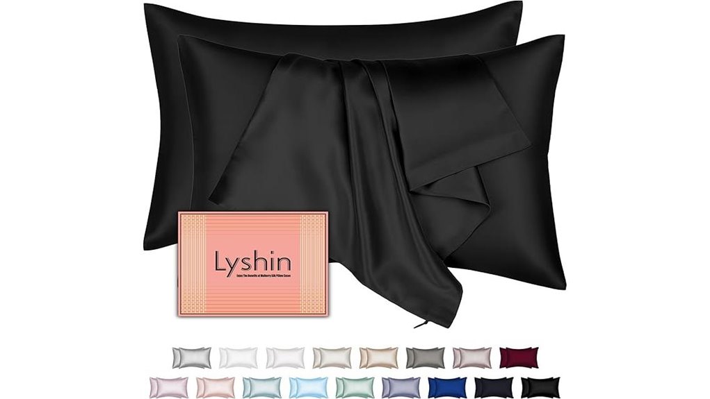 mulberry silk pillowcases two pack