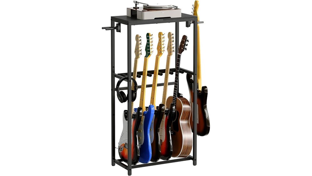 multi guitar floor rack stand