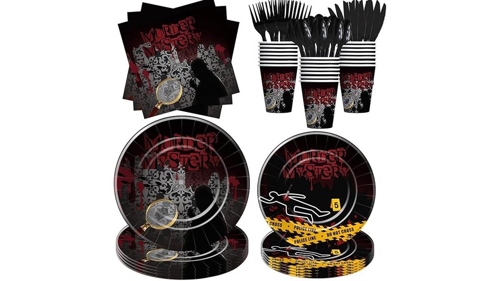 murder mystery party supplies