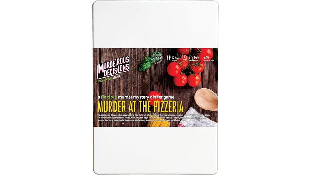 murder mystery pizzeria party
