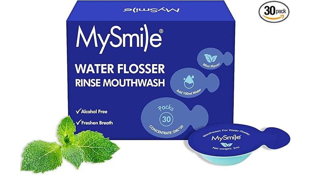 mysmile fresh mint mouthwash