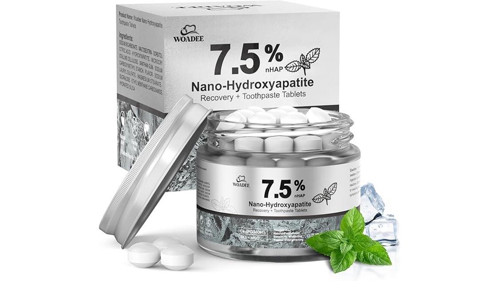 nano hydroxyapatite toothpaste tablets