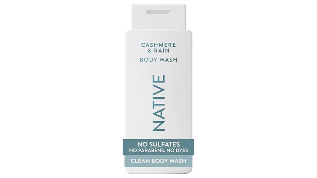 native cashmere rain bodywash