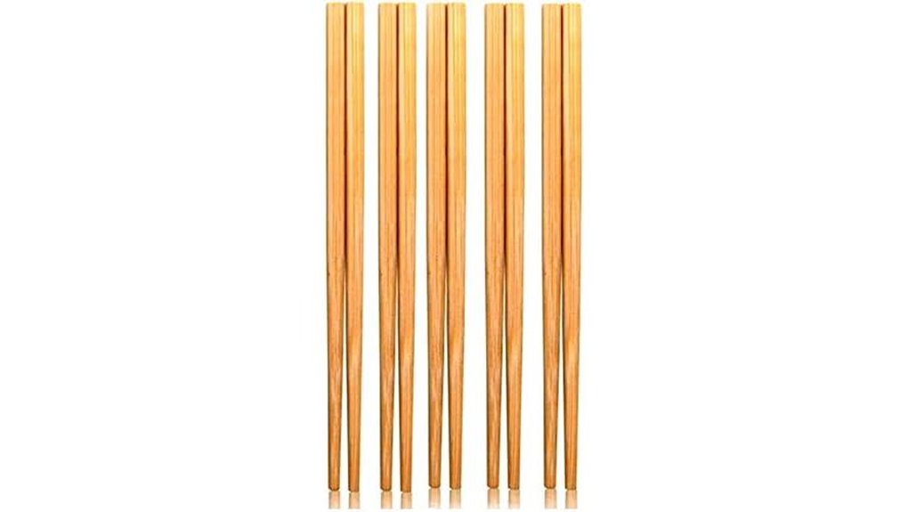 natural bamboo wooden chopsticks