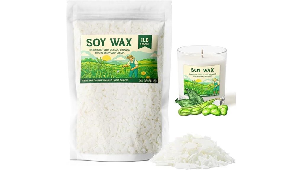natural soy wax flakes