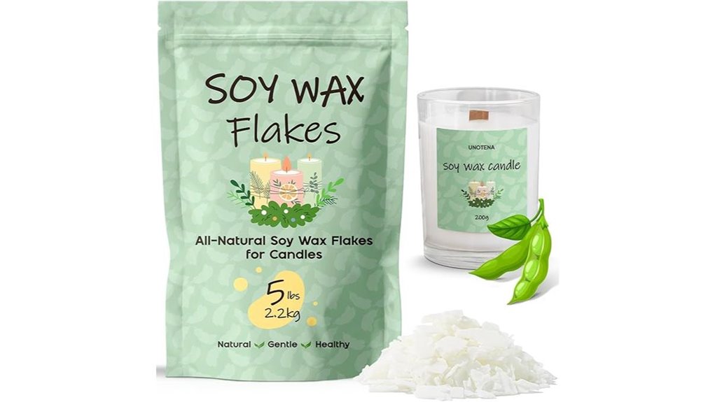 natural soy wax flakes