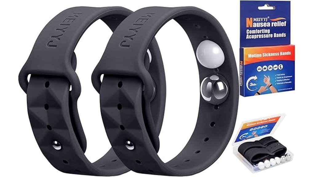 nausea relief acupressure wristbands