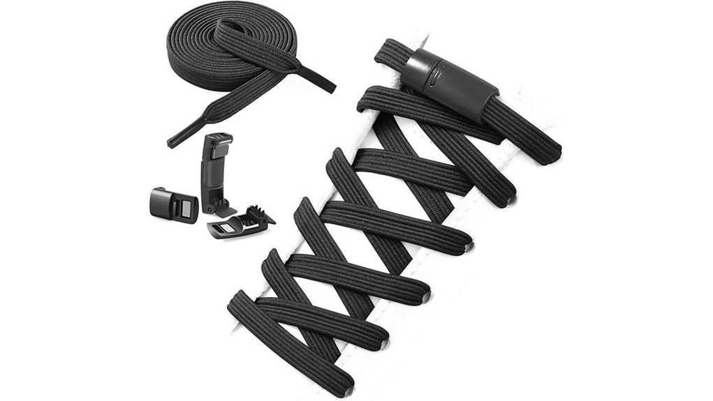 neo wows flat elastic no tie laces