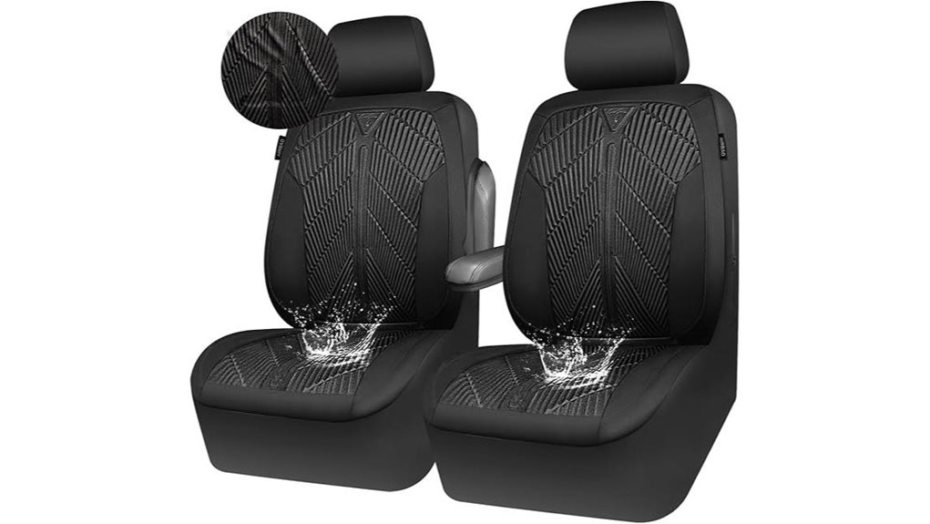 neoprene waterproof front seat covers