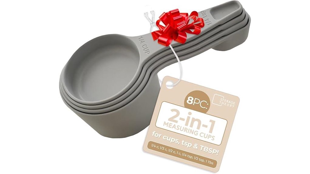 nesting 2 in 1 measuring set