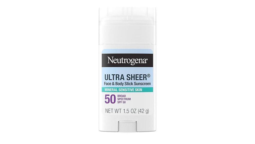 neutrogena ultra sheer dry touch spf50
