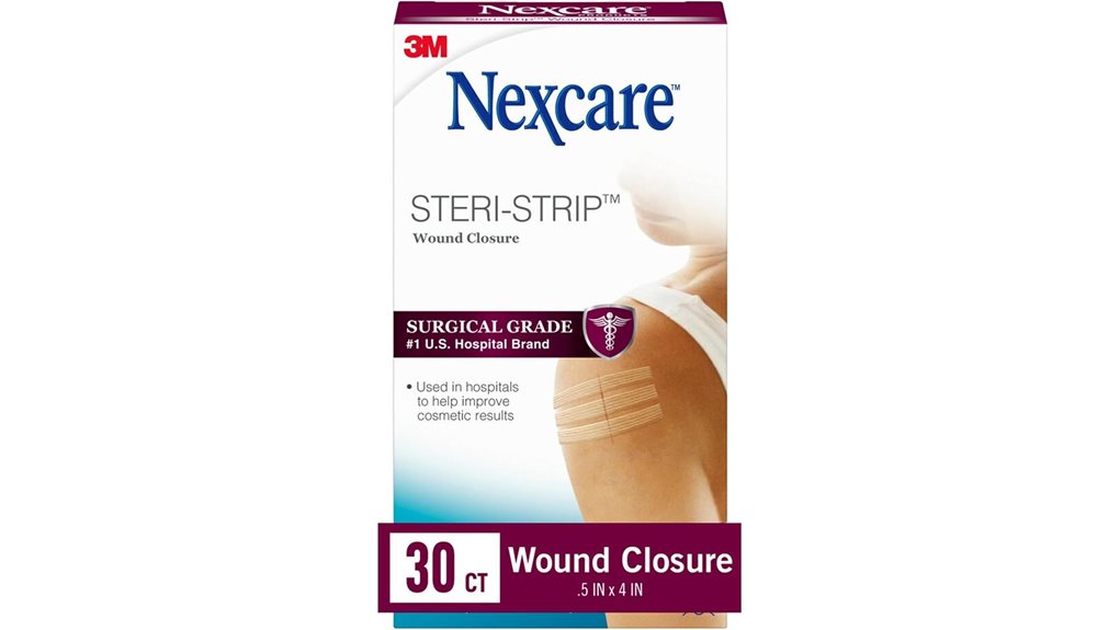 nexcare steri strip wound closure