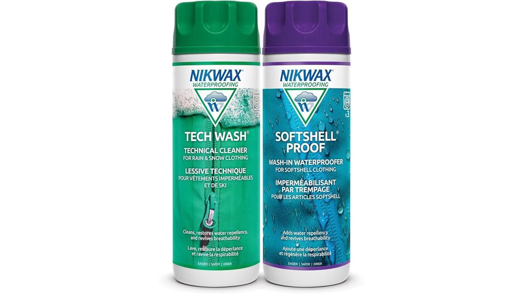 nikwax softshell cleaner waterproofing