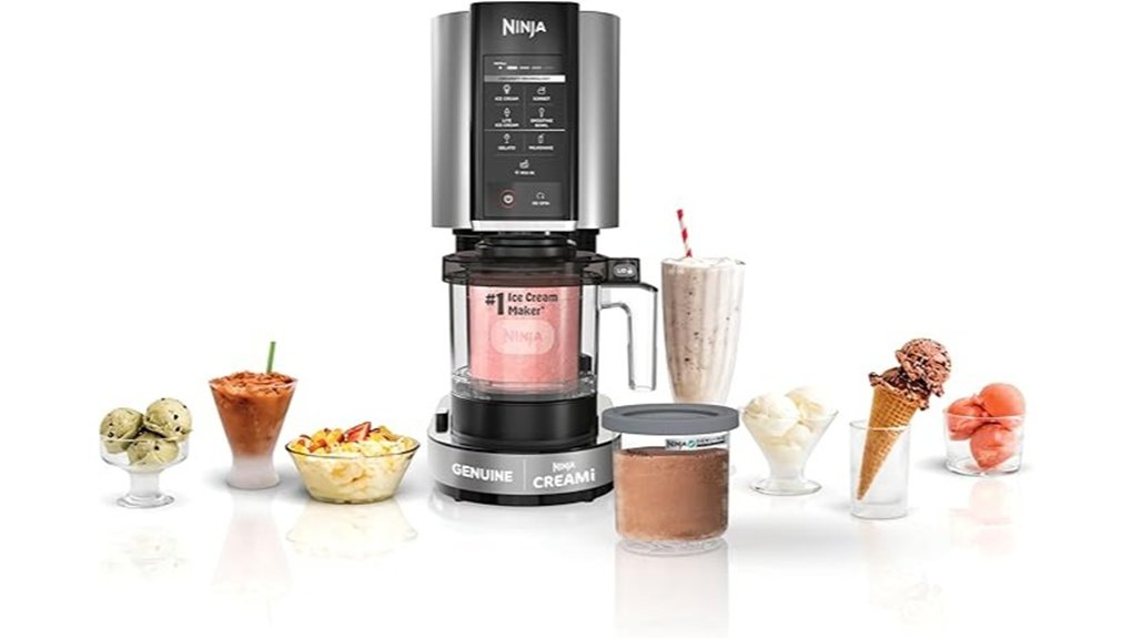 ninja creami nc301 silver icecream