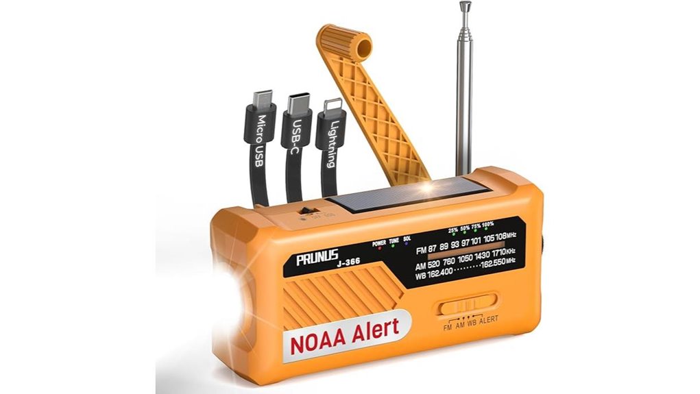 noaa emergency weather radio charger
