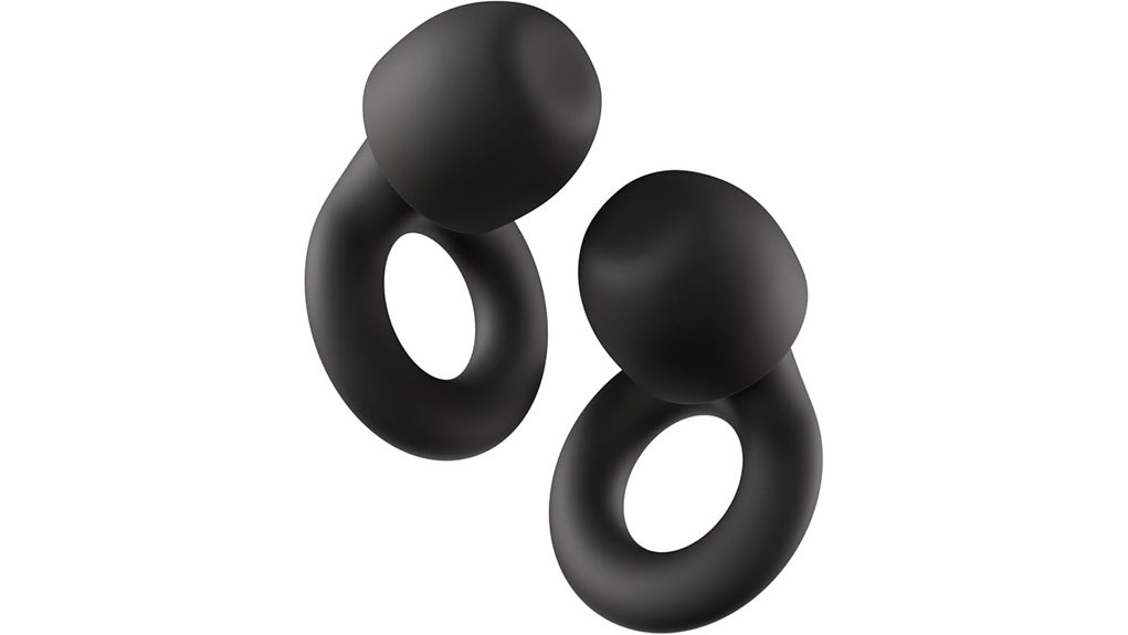 noise reducing reusable earplugs