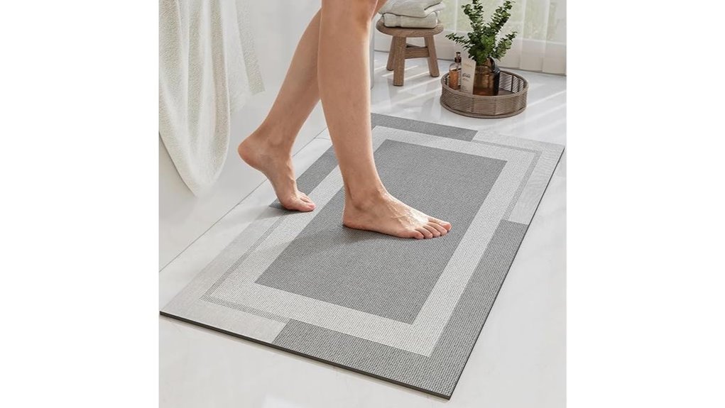 non slip quick dry washable bathrug