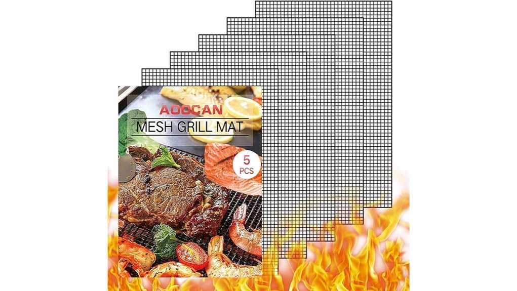 nonstick reusable bbq grill mats