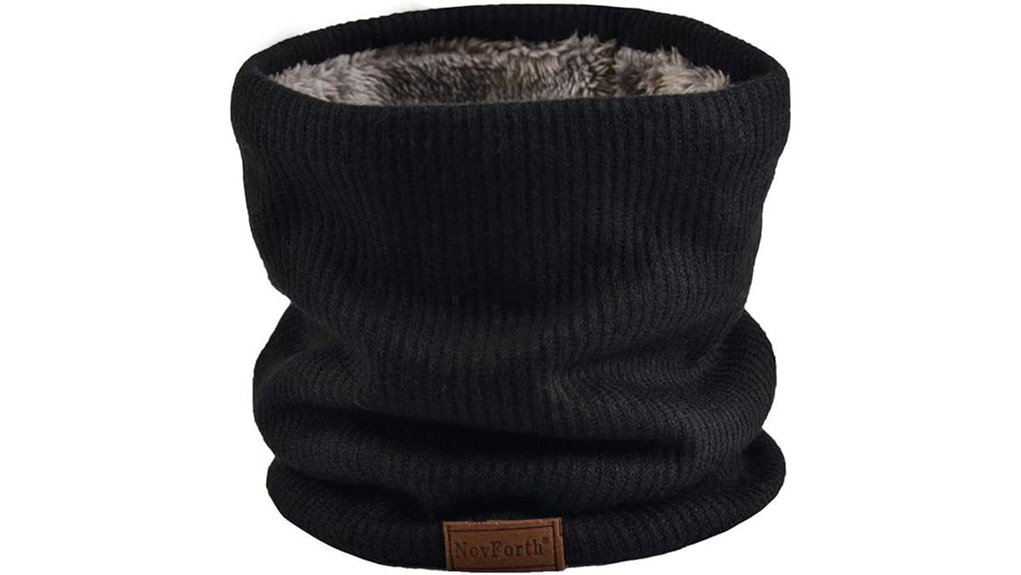 novforth fleece winter gaiter