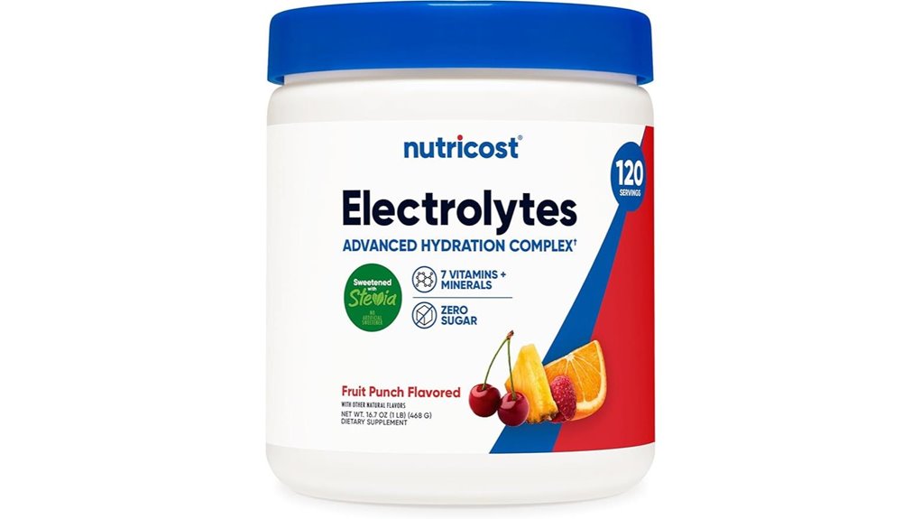 nutricost fruit punch electrolyte complex