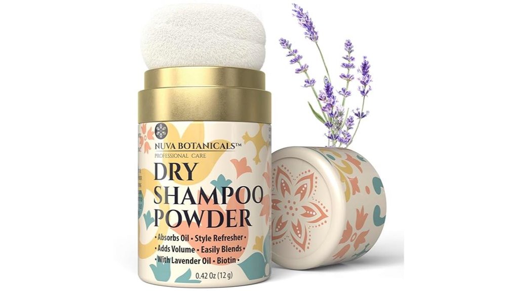 nuva botanicals biotin dry shampoo