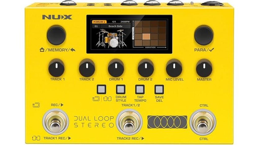 nux dual loop stereo looper