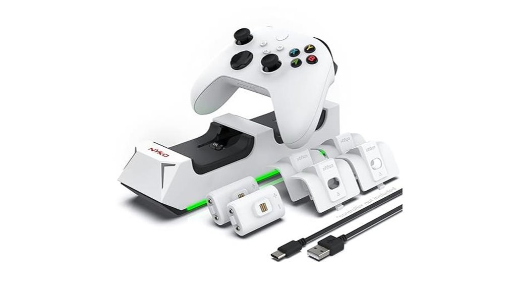 nyko xbox series controllers charging