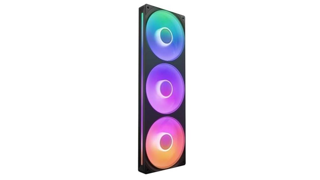 nzxt f360 rgb 360mm fans