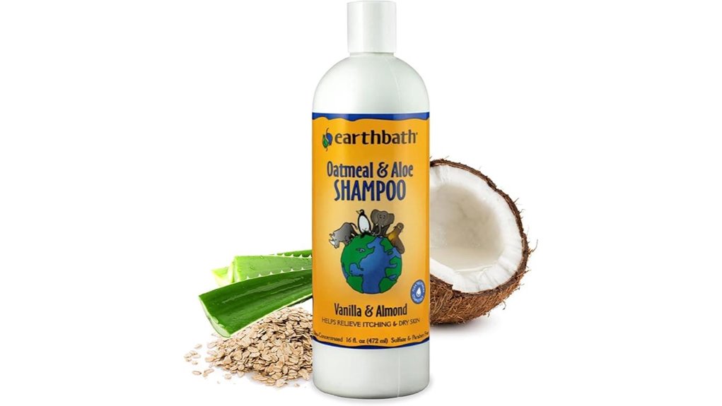oatmeal aloe vanilla almond shampoo