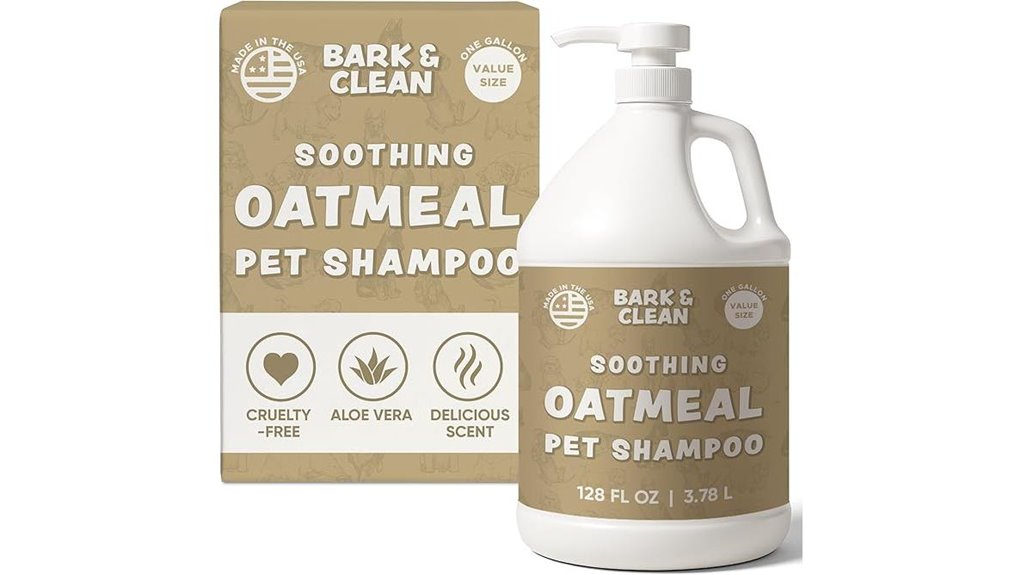 oatmeal anti itch dog shampoo