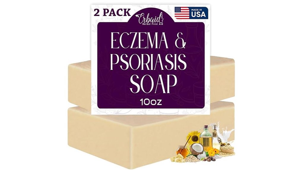 oatmeal goat milk eczema relief