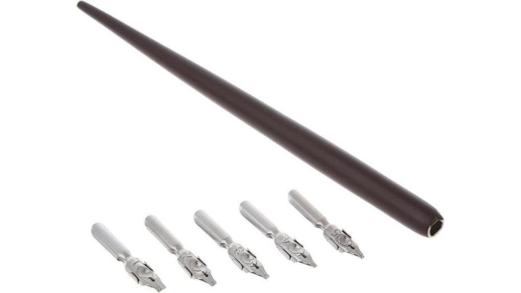 oblique calligraphy dip holder