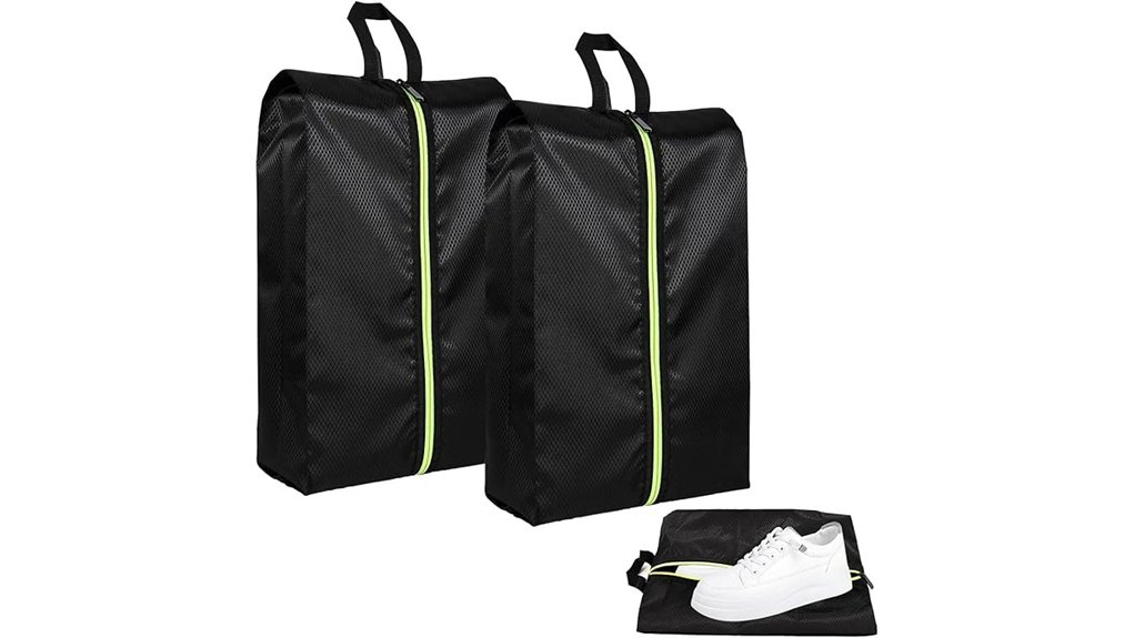 odor blocking travel shoe bags