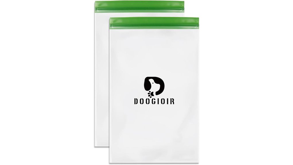 odor proof double seal storage bags
