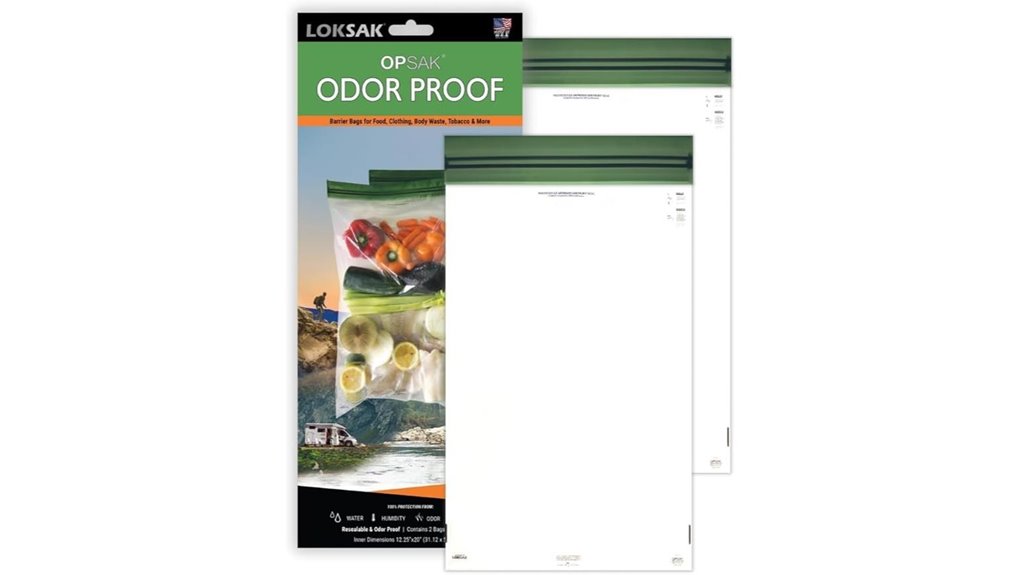 odor proof resealable dry bags