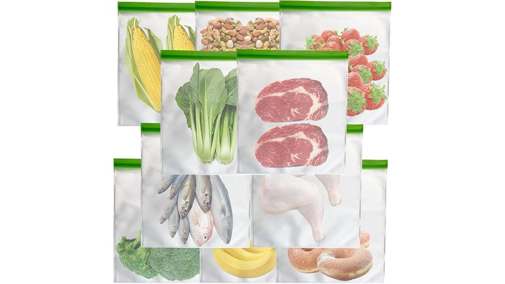odor proof reusable food storage