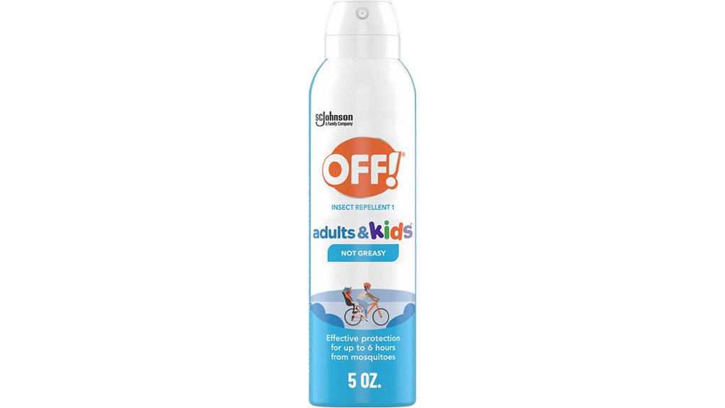 off fragrance free picaridin aerosol