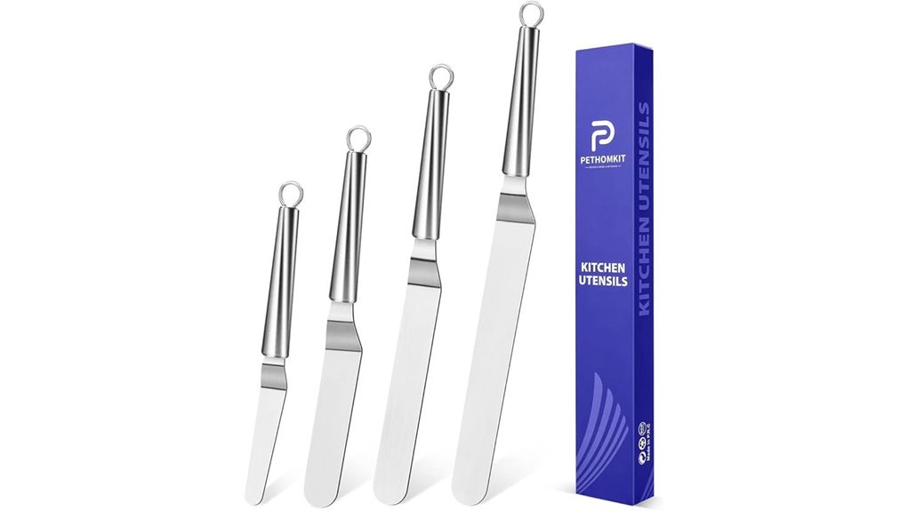 offset cake icing spatulas