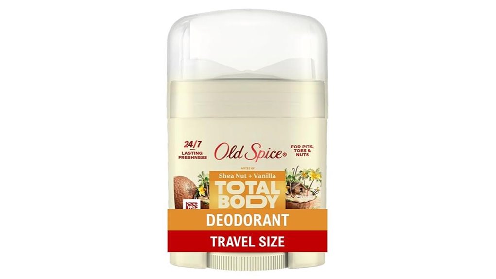 old spice vanilla shea deodorant