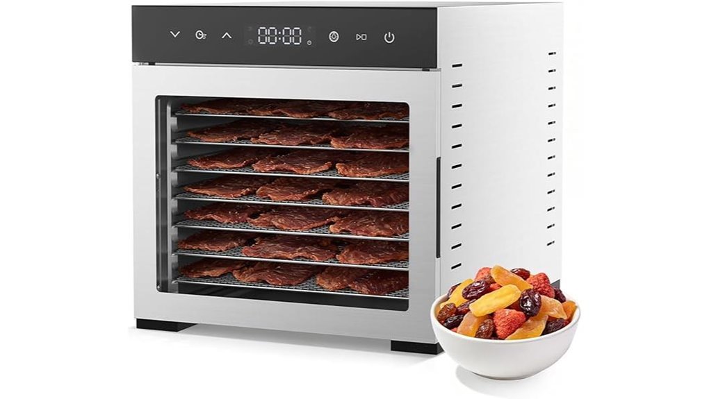 olixis 500w eight tray stainless dehydrator