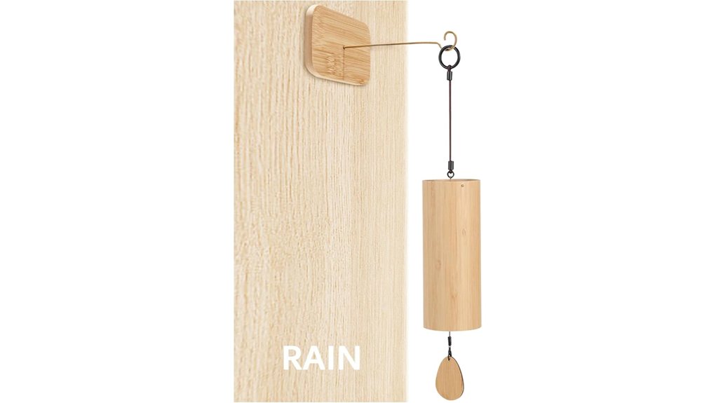 olizee bamboo meditation windchime
